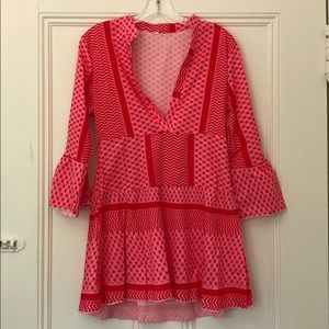 Fabulous and fun swingy dress or swim cover up